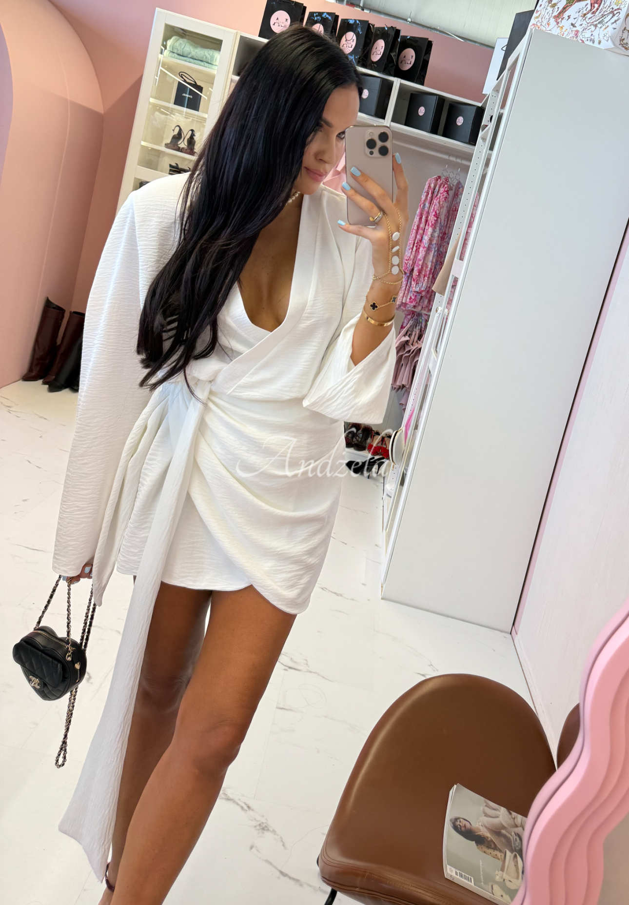 Rochie din viscoză La Milla Don&#039;t Waste Time cu curea