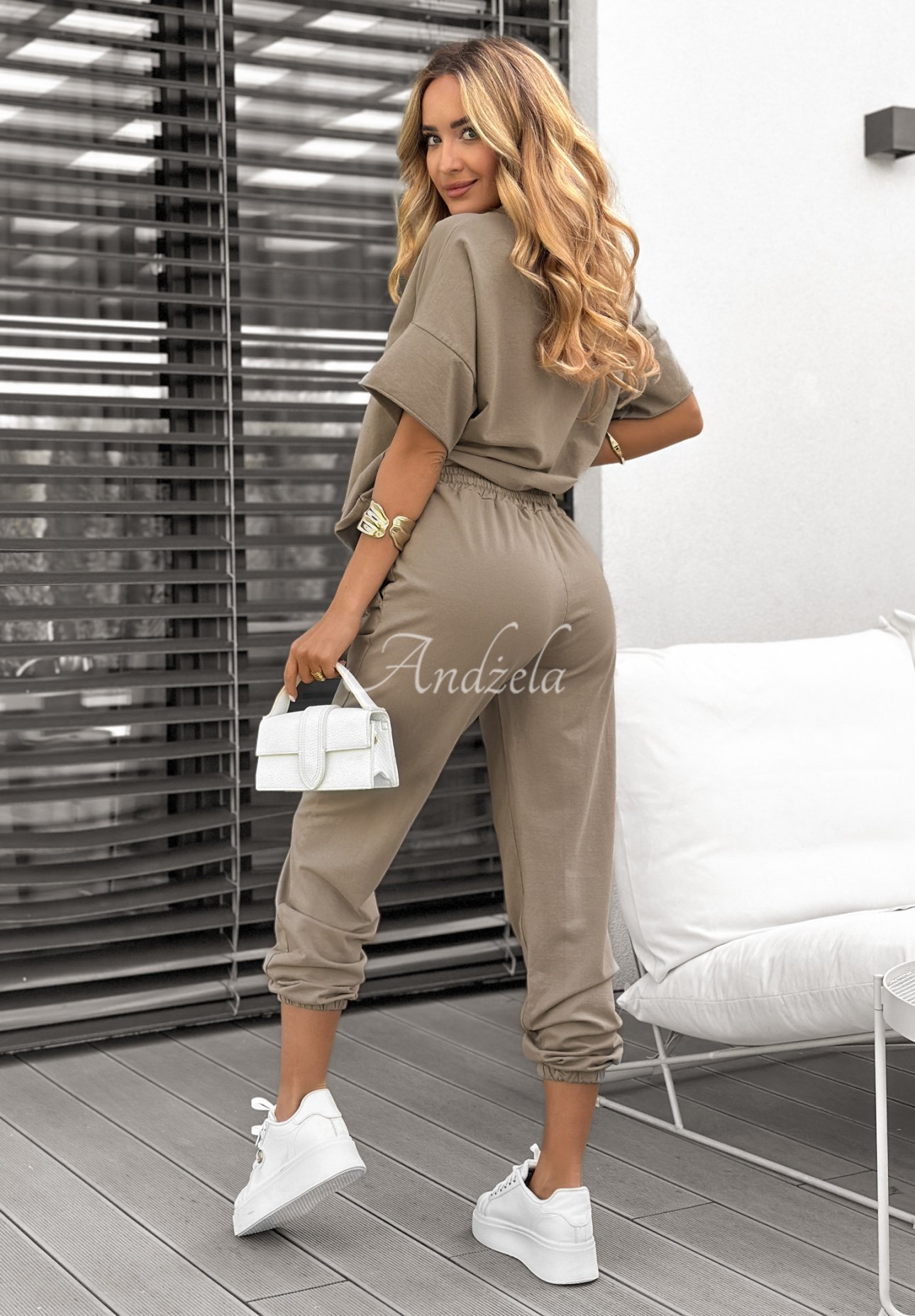 Set format din tricou și pantaloni de trening Double Trouble