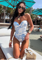 Body cu modele La Milla Dreamy Places albastru azuriu