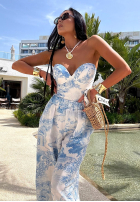 Body cu modele La Milla Dreamy Places albastru azuriu