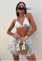 Dwuczęściowy kostium kąpielowy cu modele La Milla Dreamy Places albastru azuriu