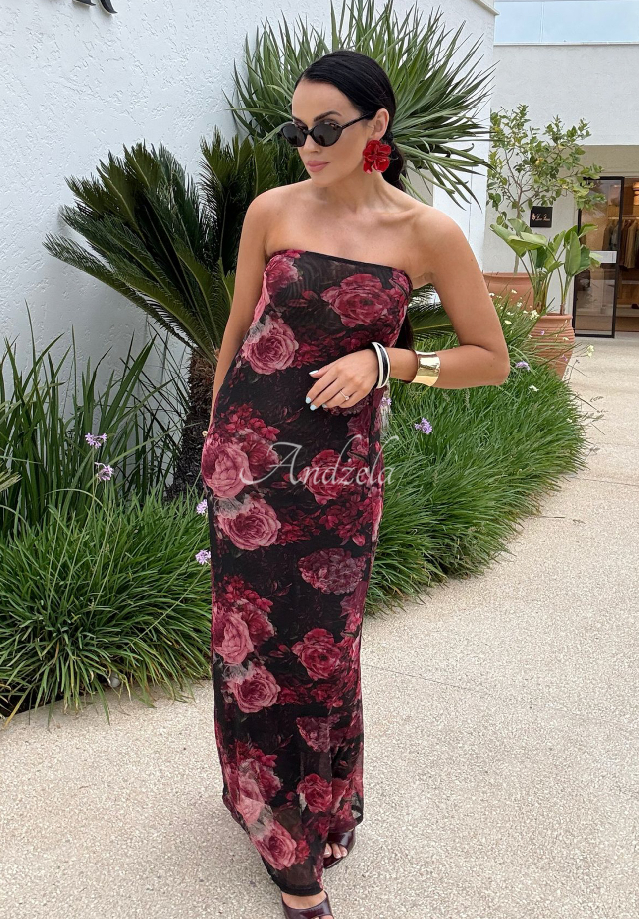 Rochie maxi La Milla Beauty Is Goodness cu imprimeu floral
