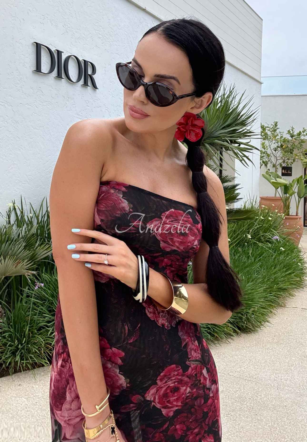 Rochie maxi La Milla Beauty Is Goodness cu imprimeu floral