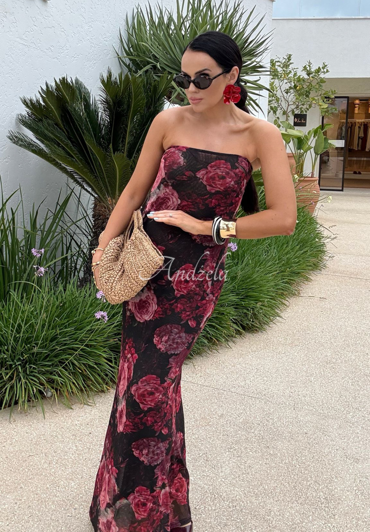 Rochie maxi La Milla Beauty Is Goodness cu imprimeu floral