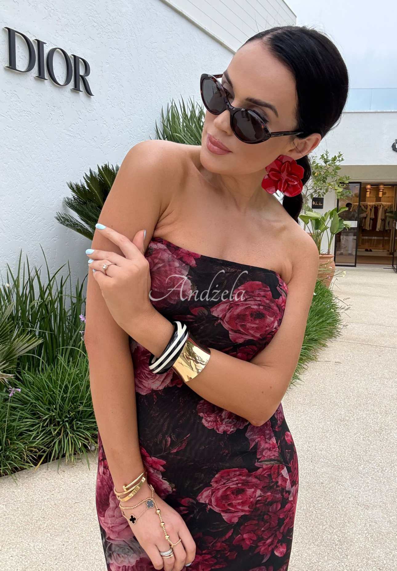 Rochie maxi La Milla Beauty Is Goodness cu imprimeu floral