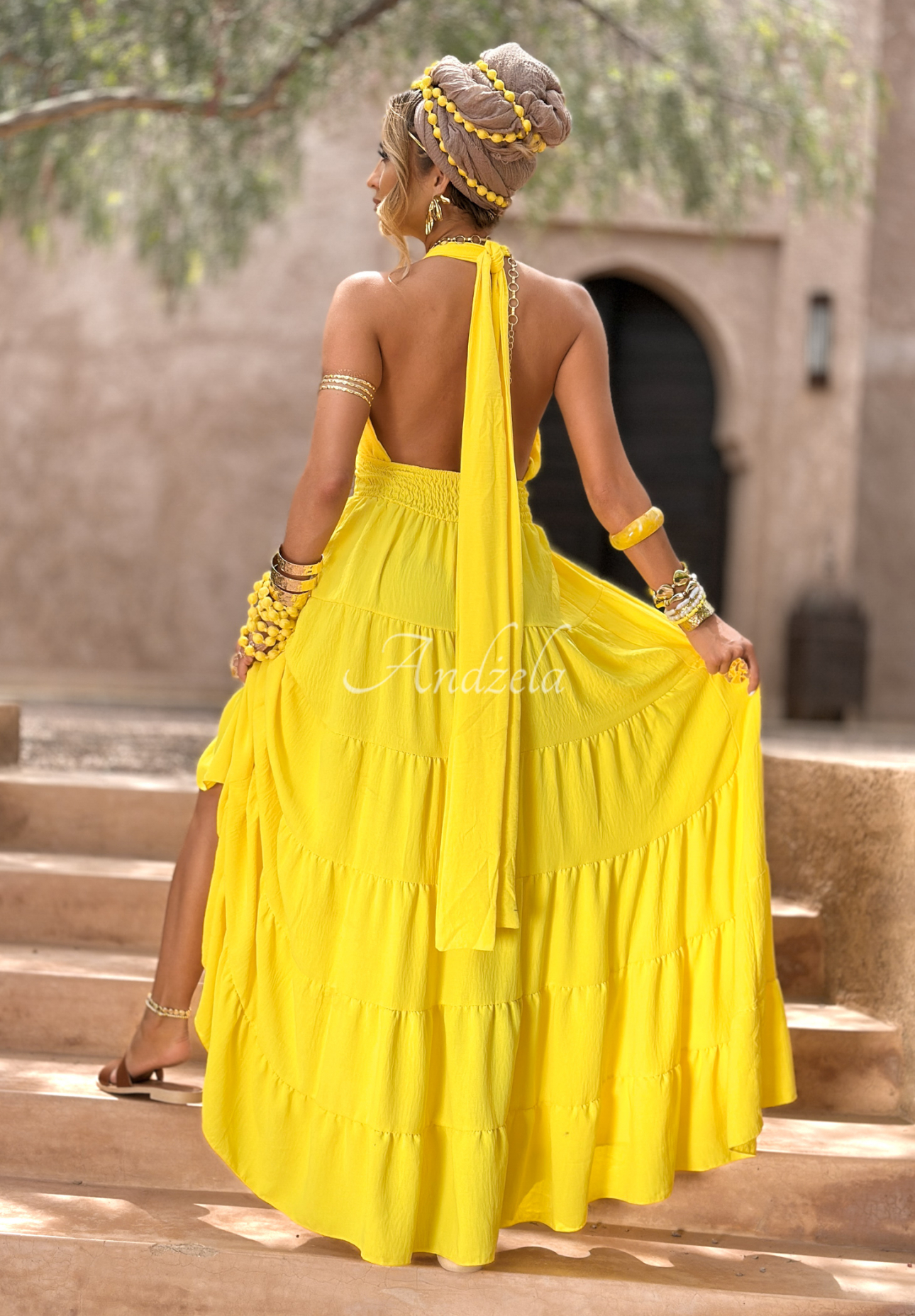 Rochie cu bretele Marrakesh