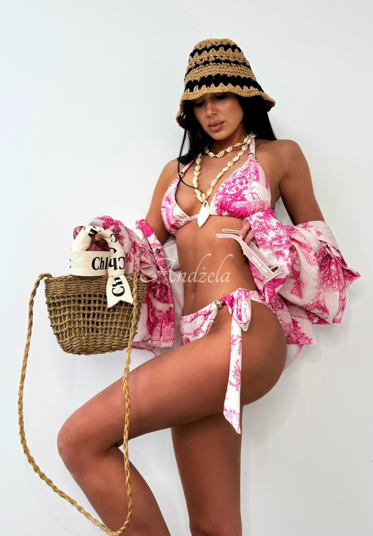 Costum de baie din două piese La Milla Dreamy Places cu imprimeu