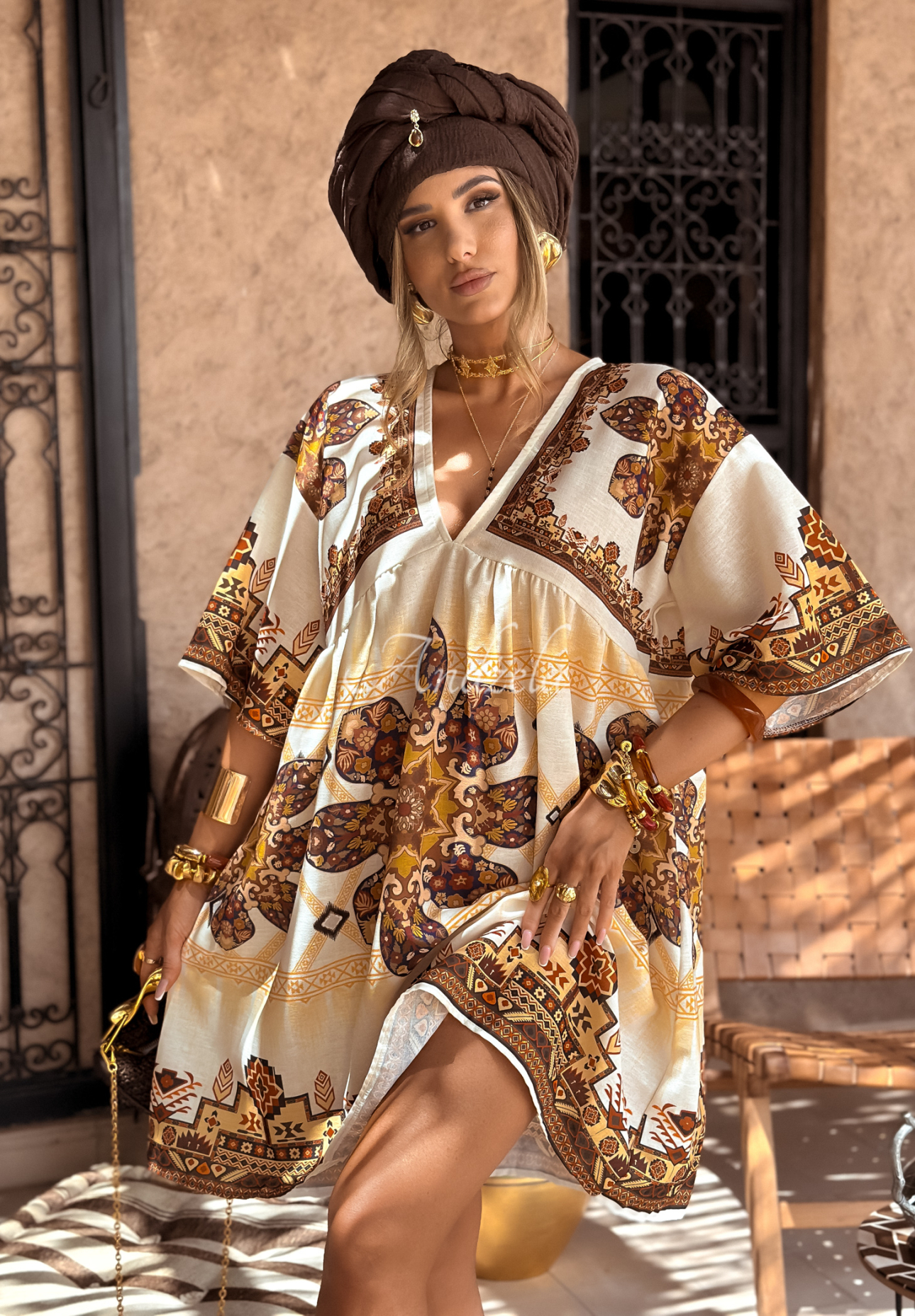 Rochie cu imprimeu Smell The Sea