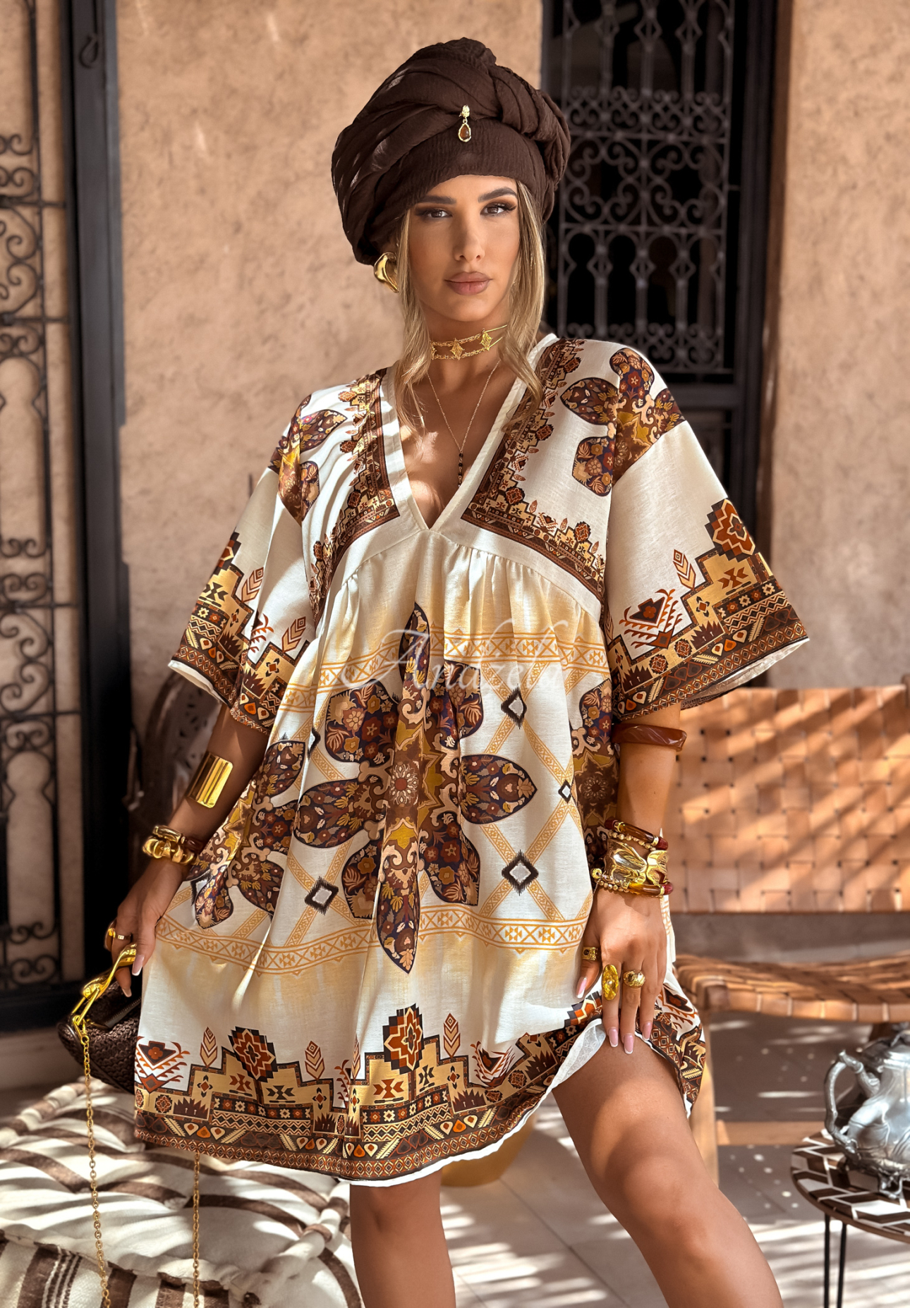 Rochie cu imprimeu Smell The Sea