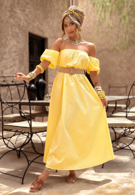 Rochie spaniolă cu curea Casablanca