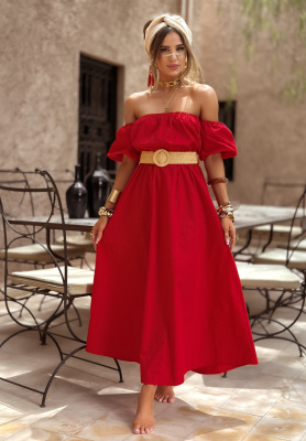 Rochie spaniolă cu curea Casablanca