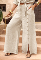 Pantaloni din in So Much Sun