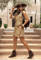 Compleu Vestă i krótkie spodenki Desert Princess camel