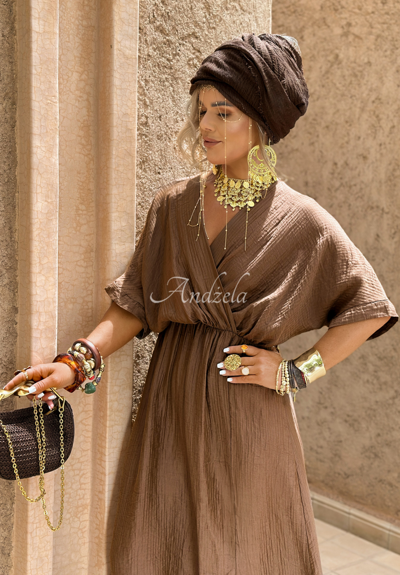 Rochie cu fantă de muselină  Forever Holidays