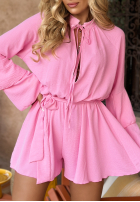 Rochie z falbankami i paskiem Rule Of A Lady roz
