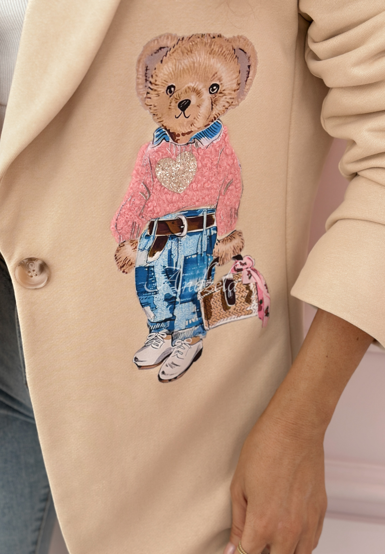 Sacou cu ursuleț Bear Delight