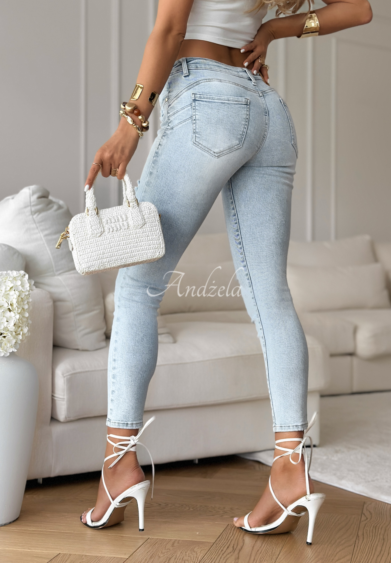 Blugi skinny Corinne