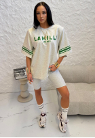 Tricou z nadrukiem La Milla Love Paris gri