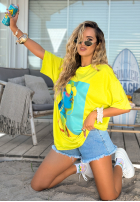 Tricou z nadrukiem MC Futuristic verde lime
