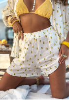 Cămașă w cytrynki Fresh Lemon Juice ecru