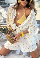 Cămașă w cytrynki Fresh Lemon Juice ecru
