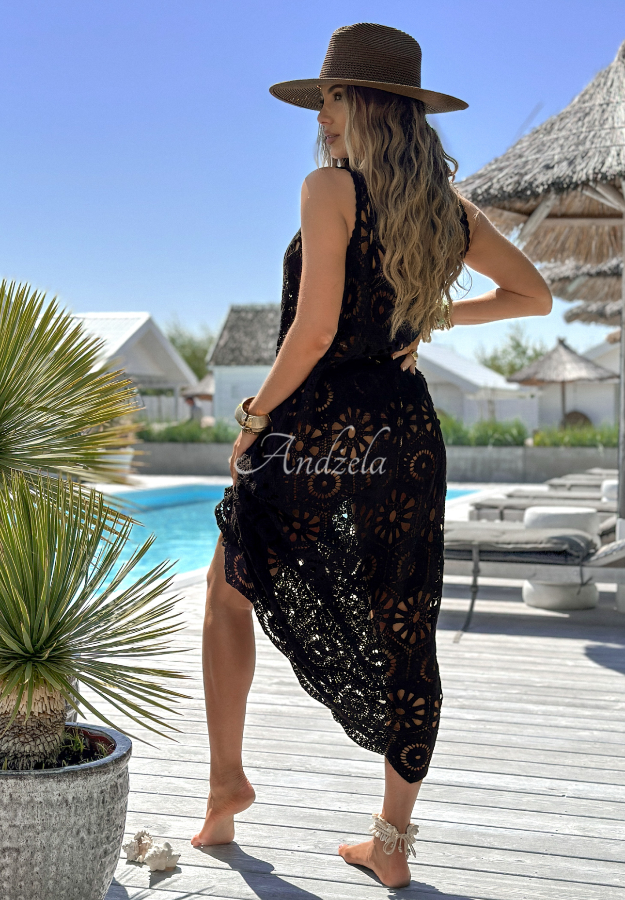 Rochie ajurată boho Samira