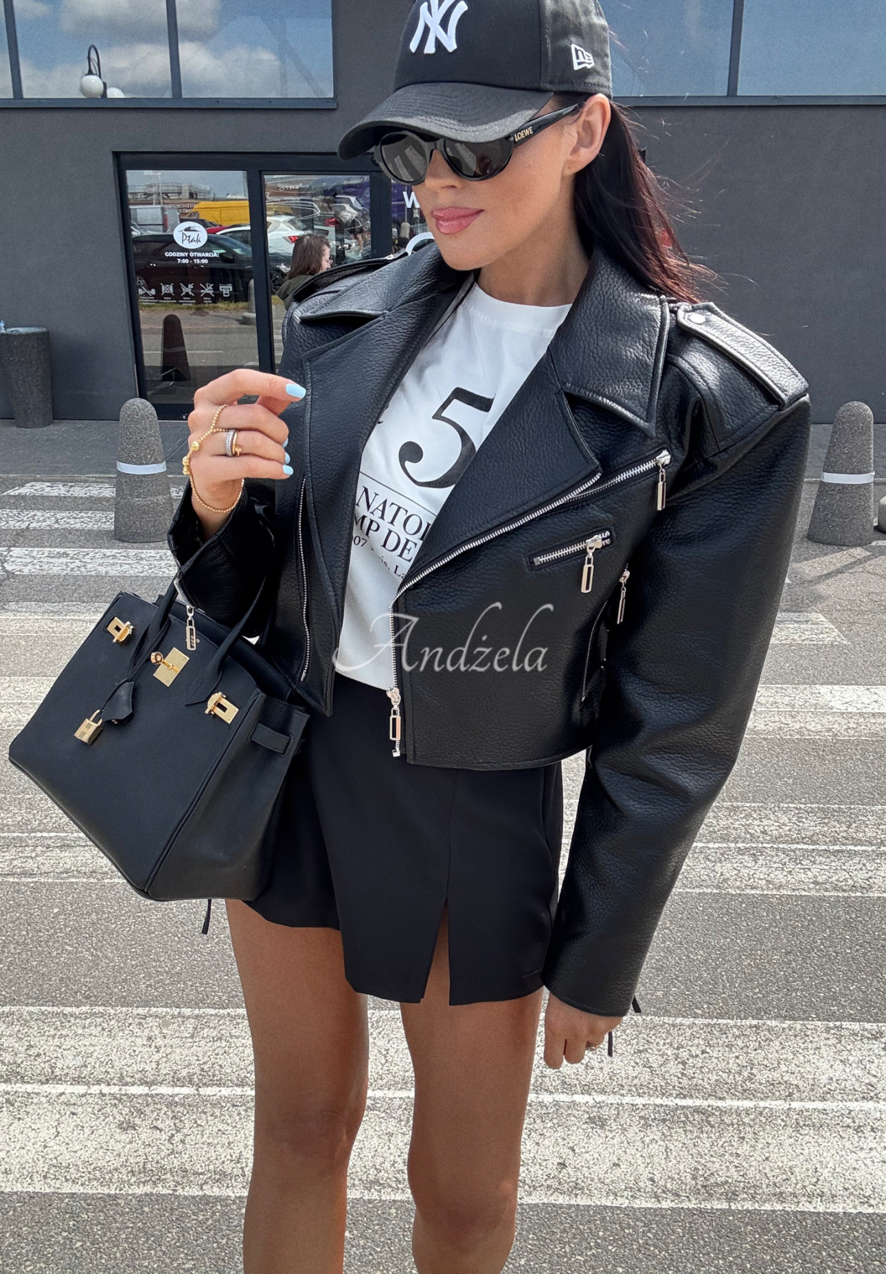 Geacă ramones din piele La Milla Really Notice