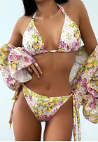 Costum de baie din două piese La Milla Tasty Lemons cu lămâi