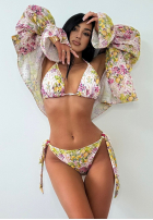 Costum de baie din două piese La Milla Tasty Lemons cu lămâi