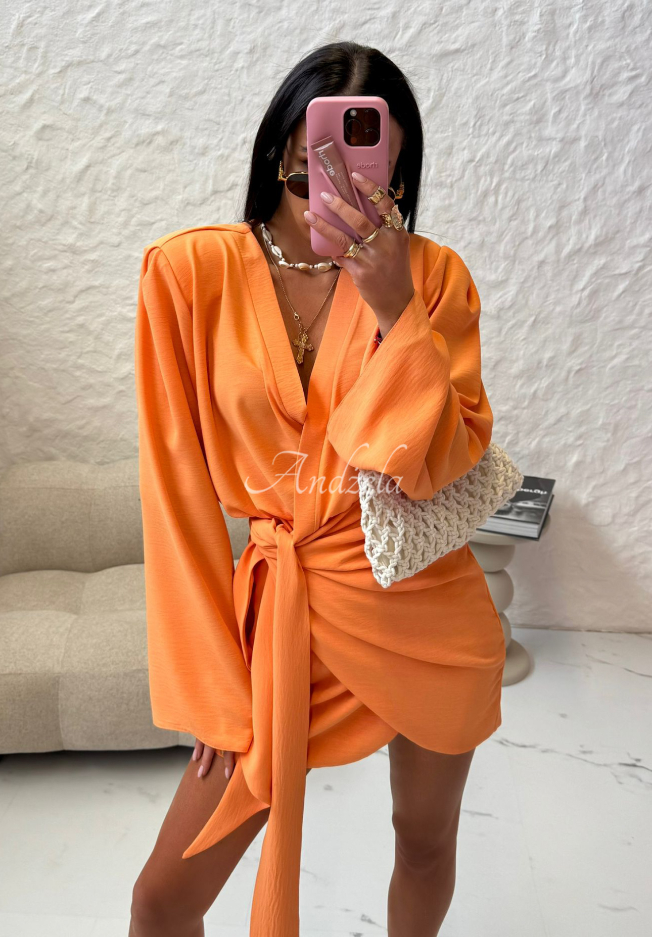 Rochie din viscoză La Milla Don&#039;t Waste Time cu curea