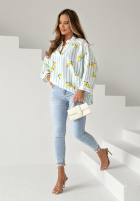 Pantaloni din denim skinny Used To Each Other albastru deschis