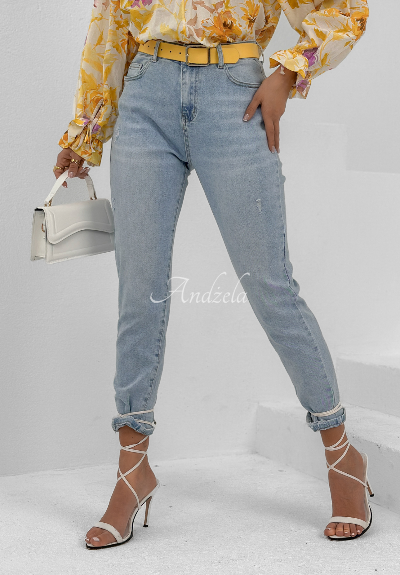 Blugi din denim Life With Somebody