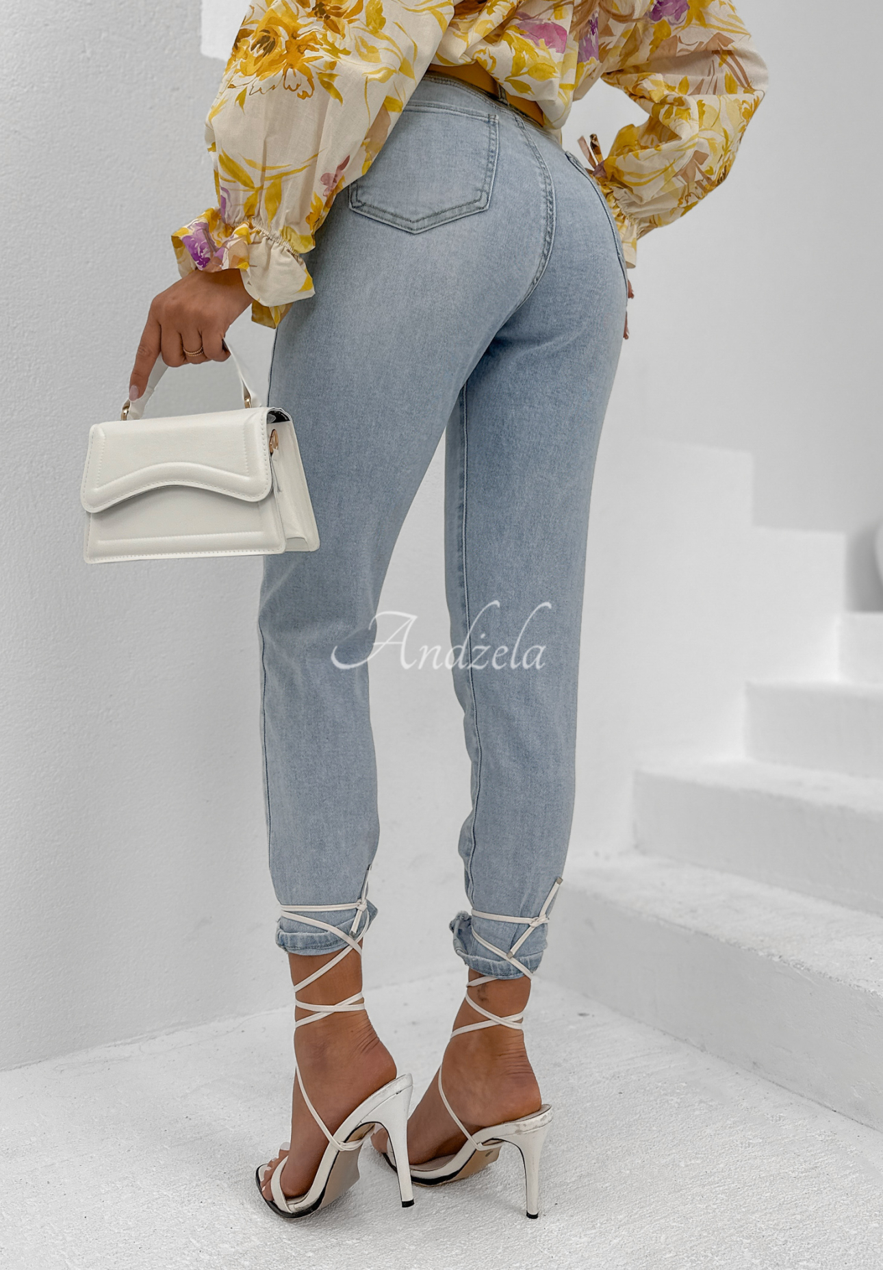 Blugi din denim Life With Somebody