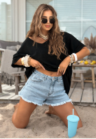 Tricou oversize Need To Breathe negru