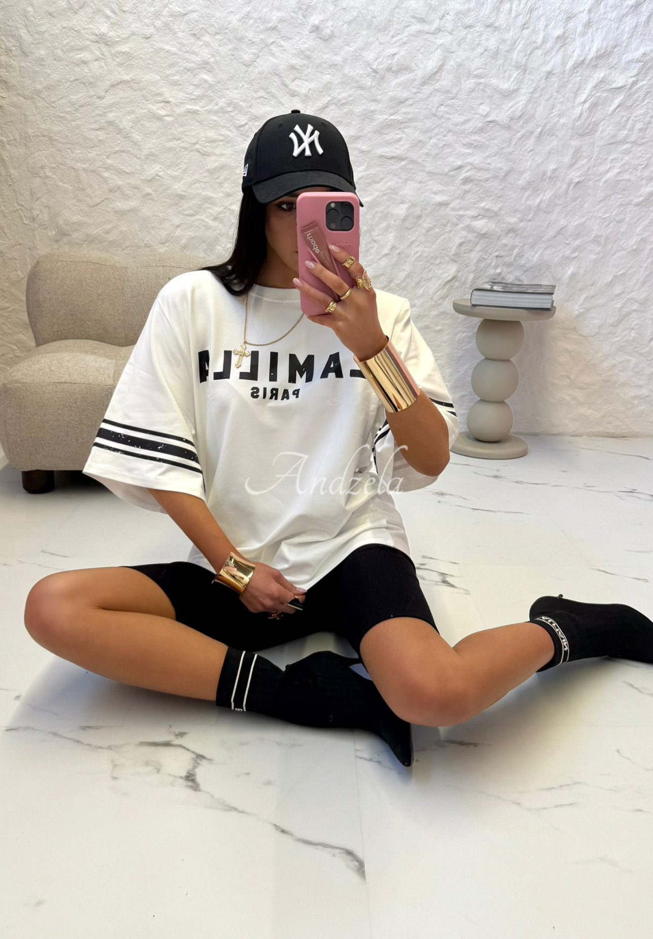 Tricou cu imprimeu La Milla Love Paris