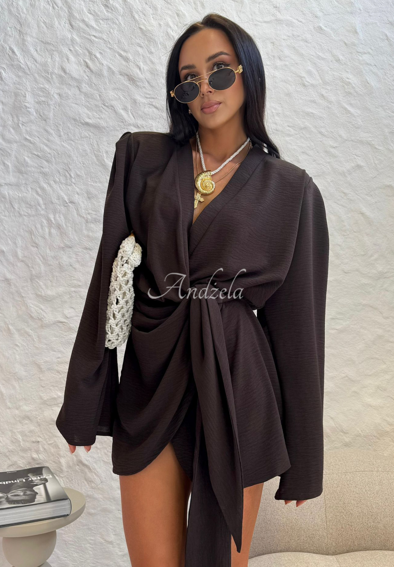 Rochie din viscoză La Milla Don&#039;t Waste Time cu curea