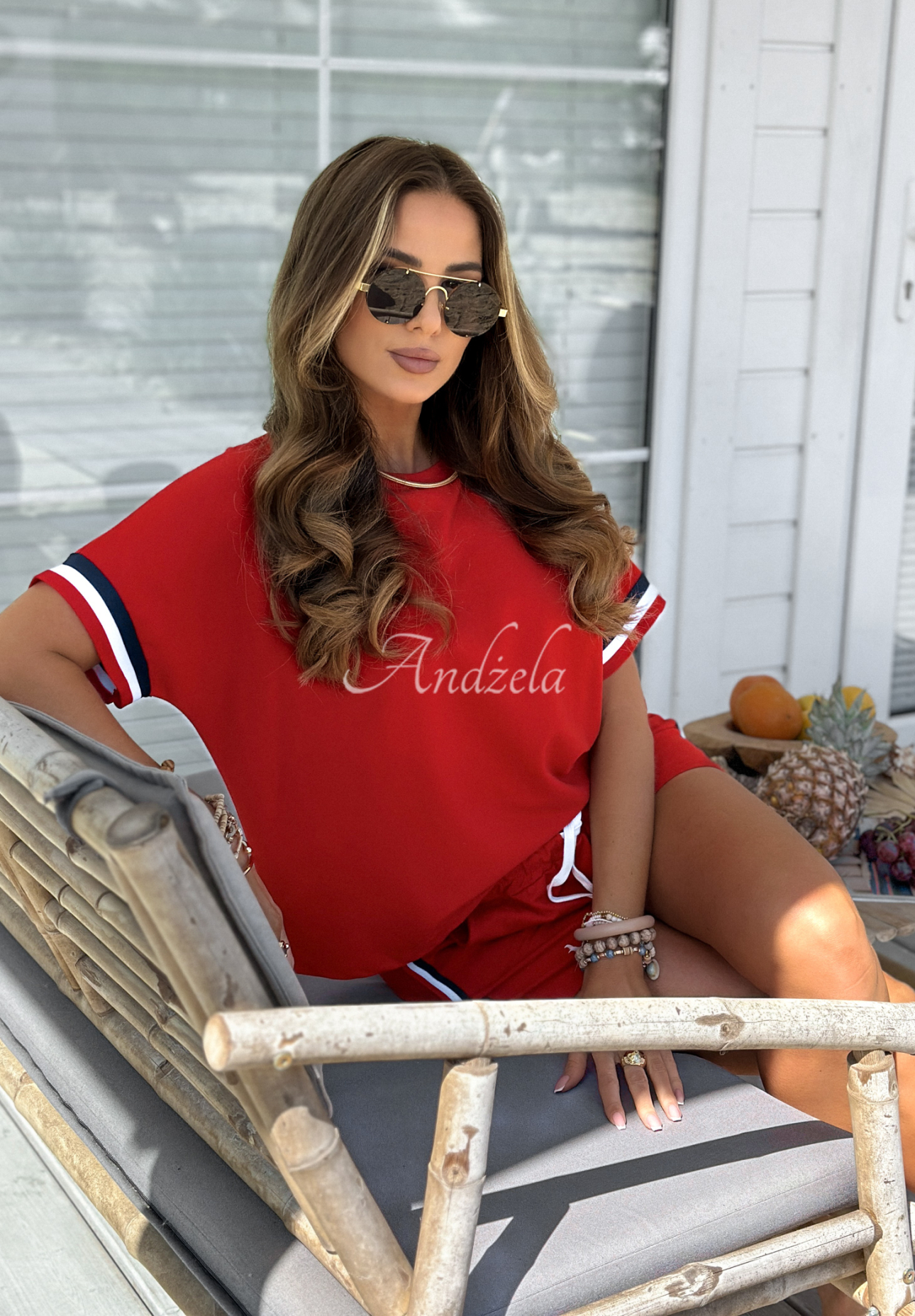 Set format din tricou și pantaloni scurți Sporty Vibes
