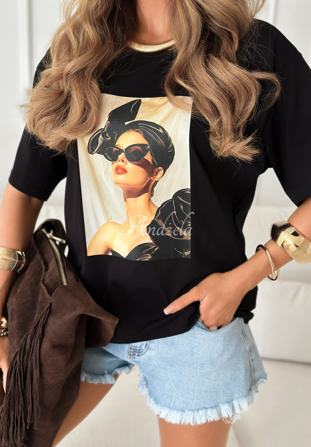 Tricou cu imprimeu Madame Fancy