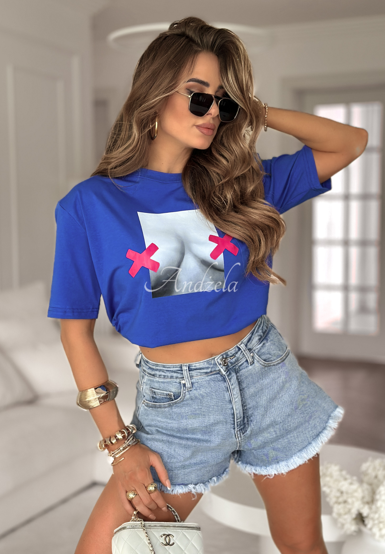 Tricou cu imprimeu MC Do Not Look