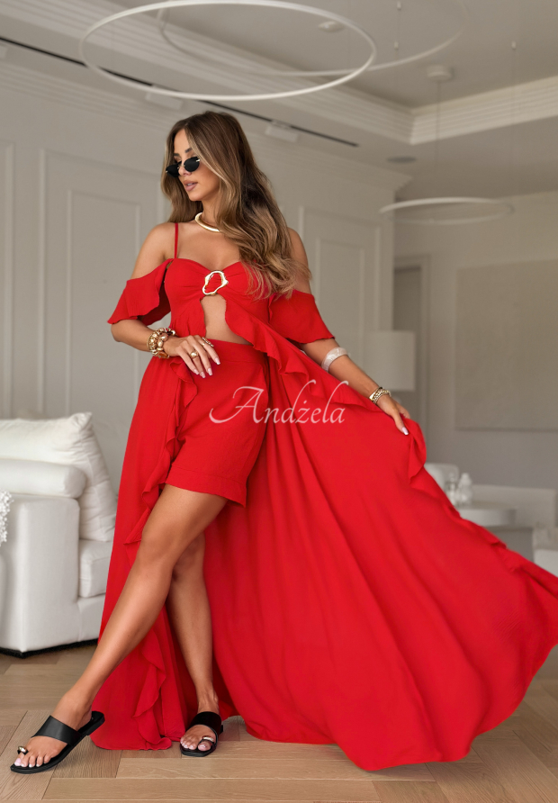 Set format din rochie și pantaloni scurți Summer Coctails