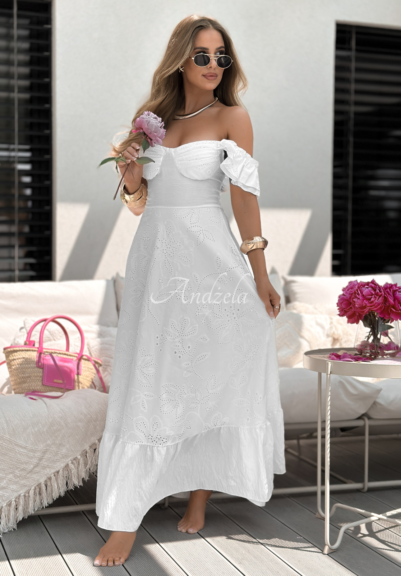 Rochie ajurată boho Palm Beaches