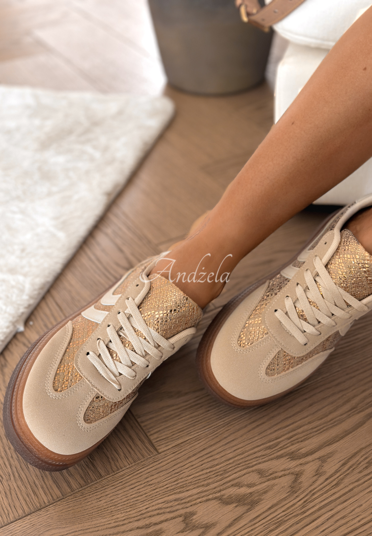 Adidași cu imprimeu animal Flexi Feet