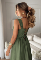 Rochie na ramiączkach La Esmeralda kaki