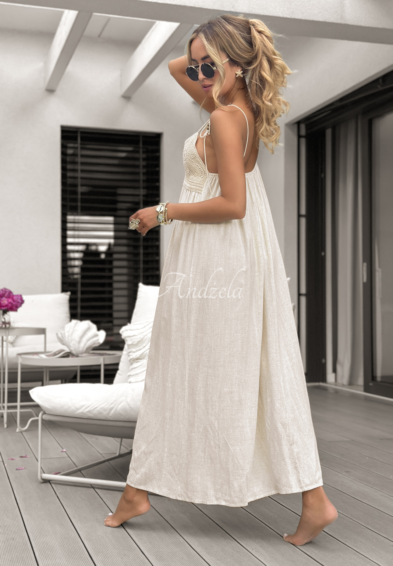 Rochie maxi boho din in Long Time No Sea