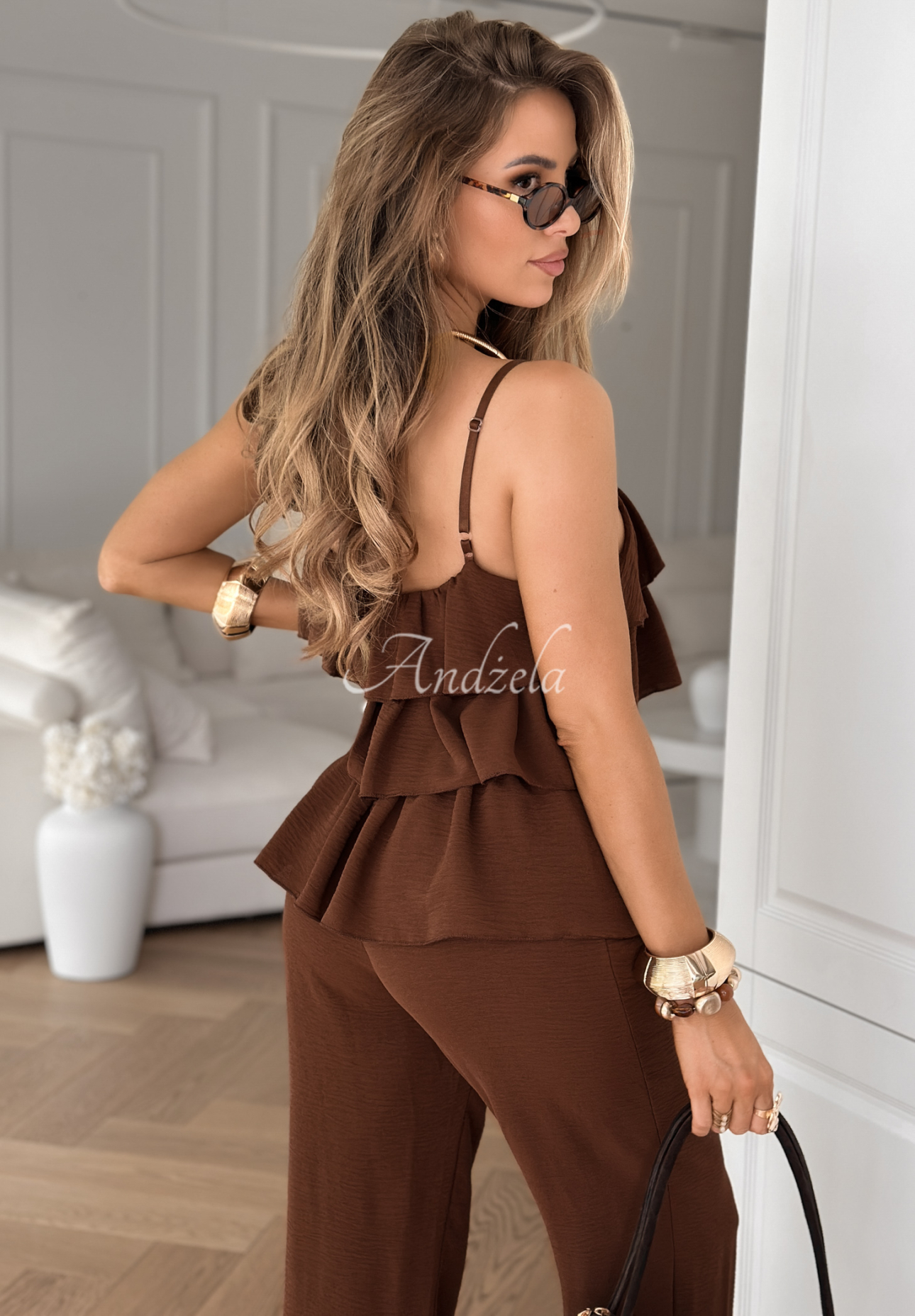 Set format din Top  și pantaloni Be Your Own Muse
