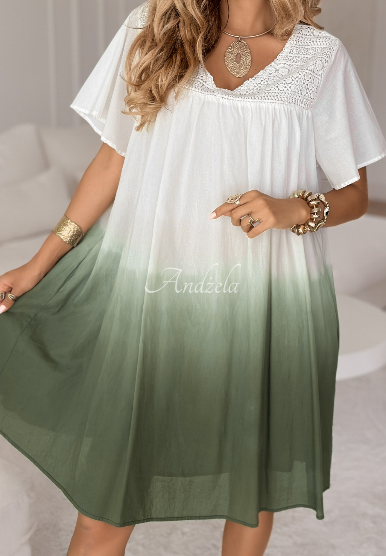 Rochie oversize ombre Marble Falls