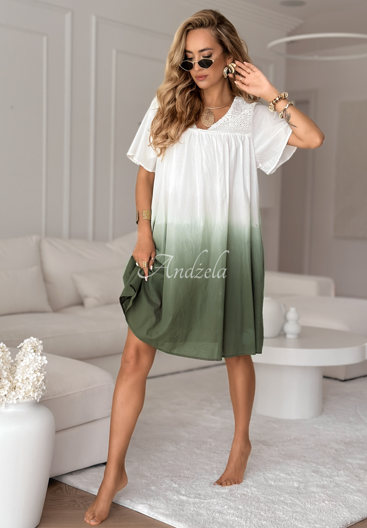 Rochie oversize ombre Marble Falls