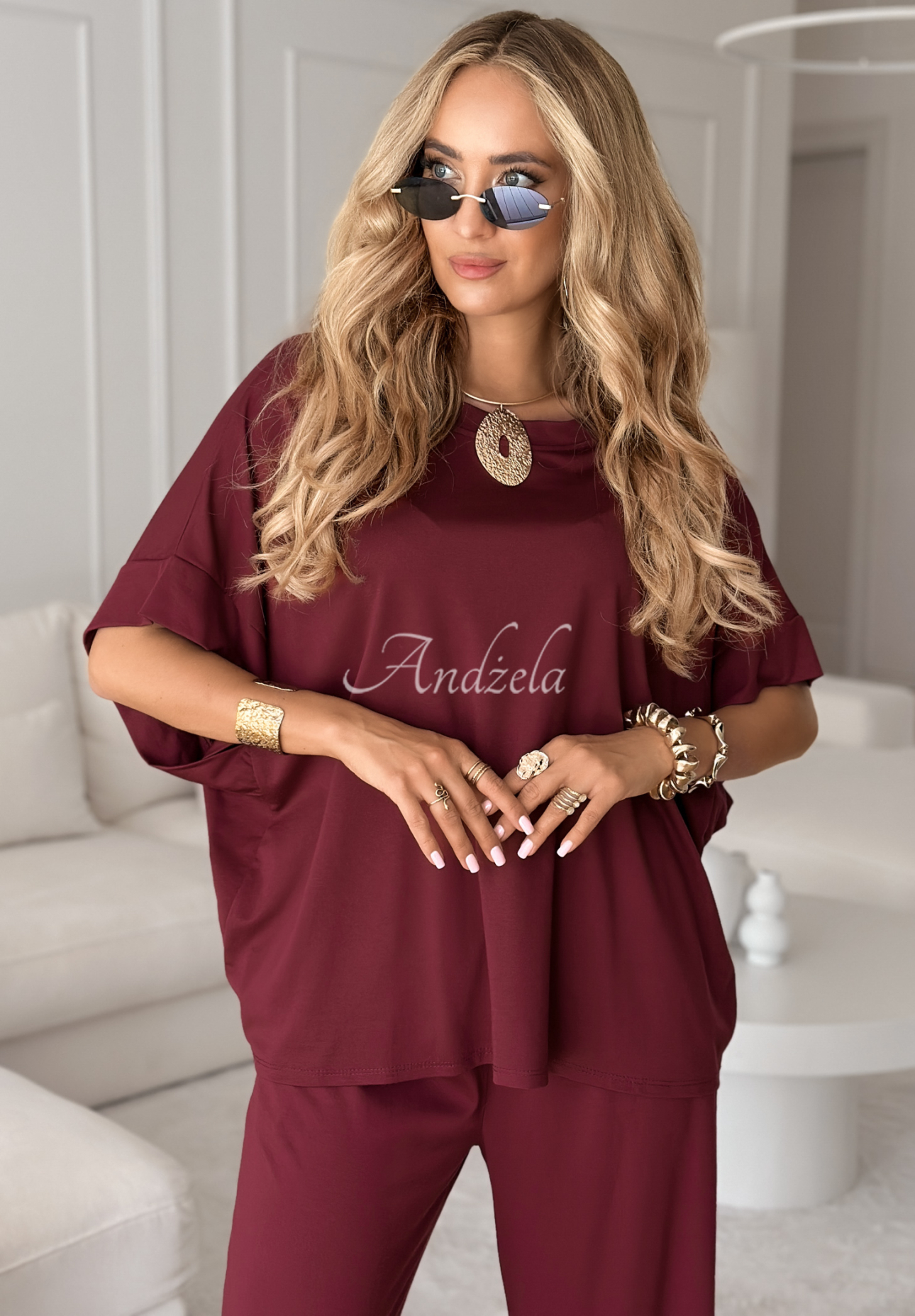 Set format din tricou oversize și pantaloni Two Halves