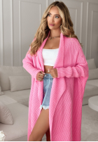Cardigan oversize Feather Light roz