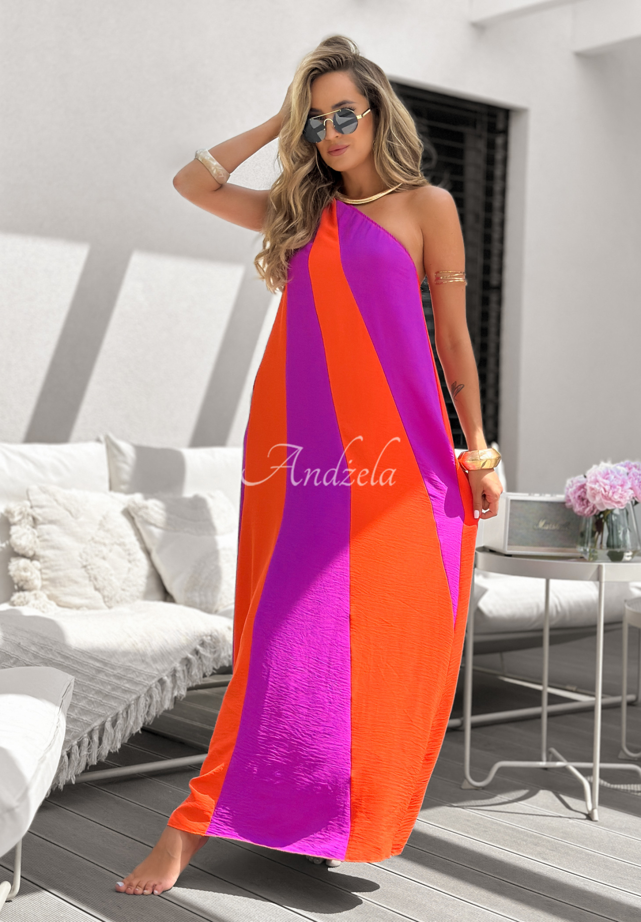 Rochie maxi Violet Sky